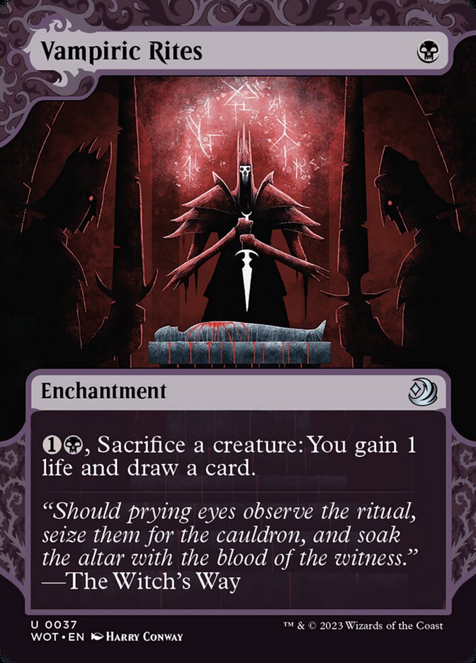 Vampiric Rites - Borderless - Foil