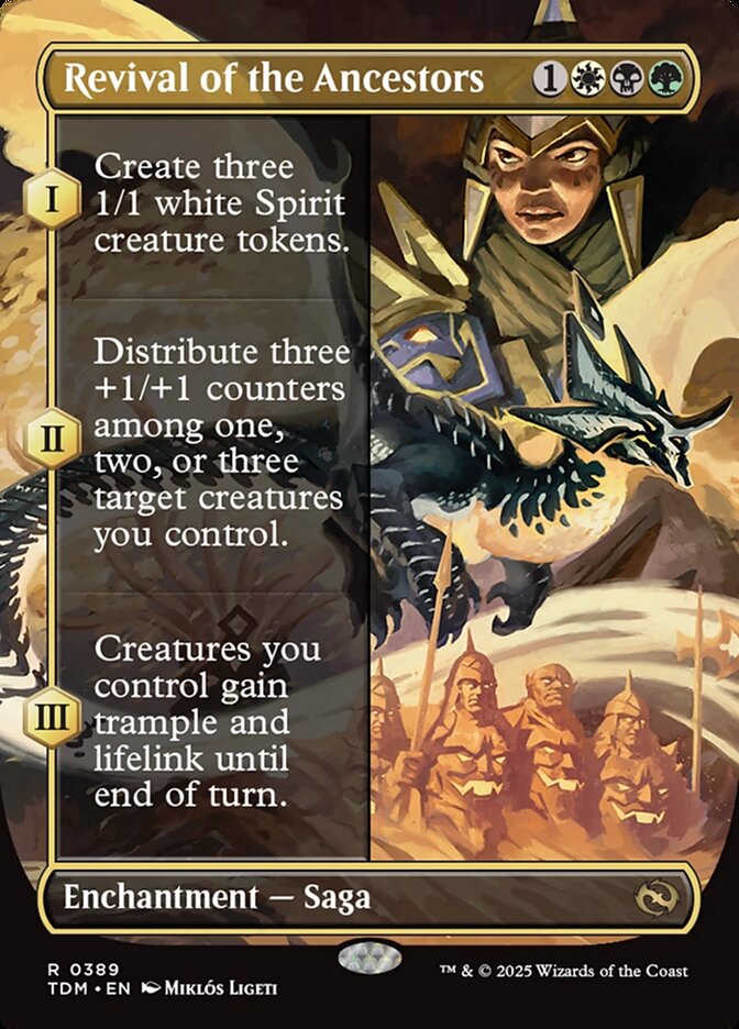Revival of the Ancestors - Borderless - Foil