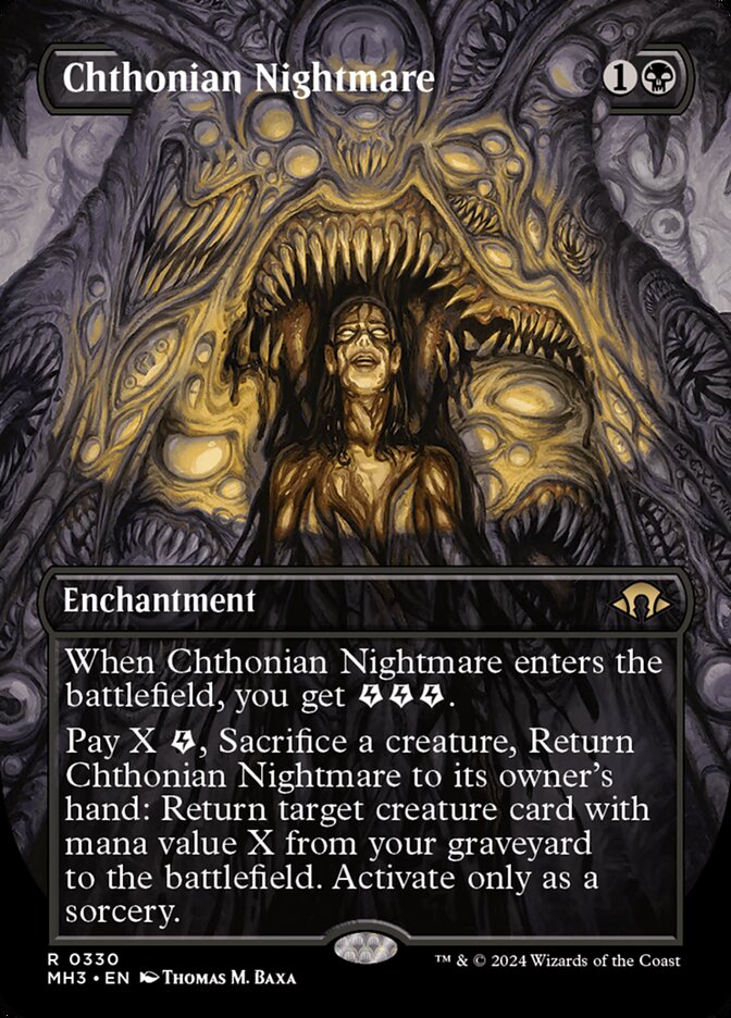 Chthonian Nightmare - Borderless - Foil