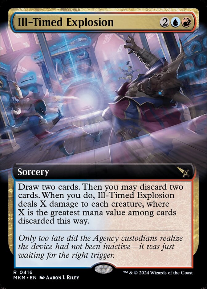 Ill-Timed Explosion - Extended Art - Foil