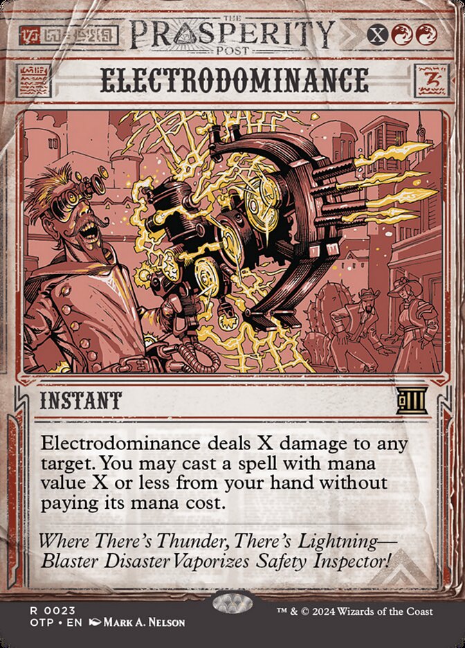 Electrodominance - Prosperity - Foil