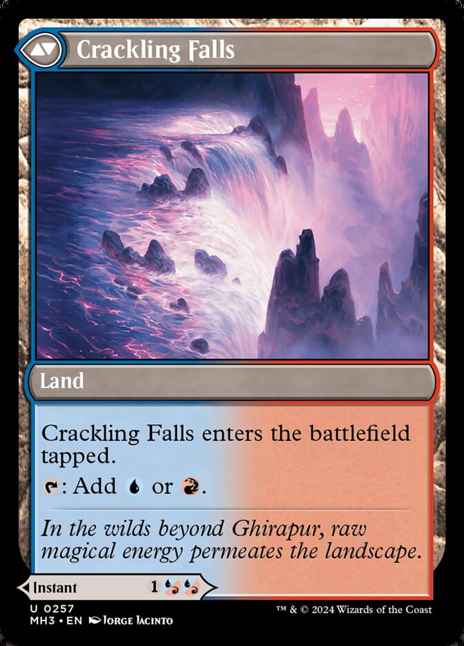 Rush of Inspiration // Crackling Falls - Foil