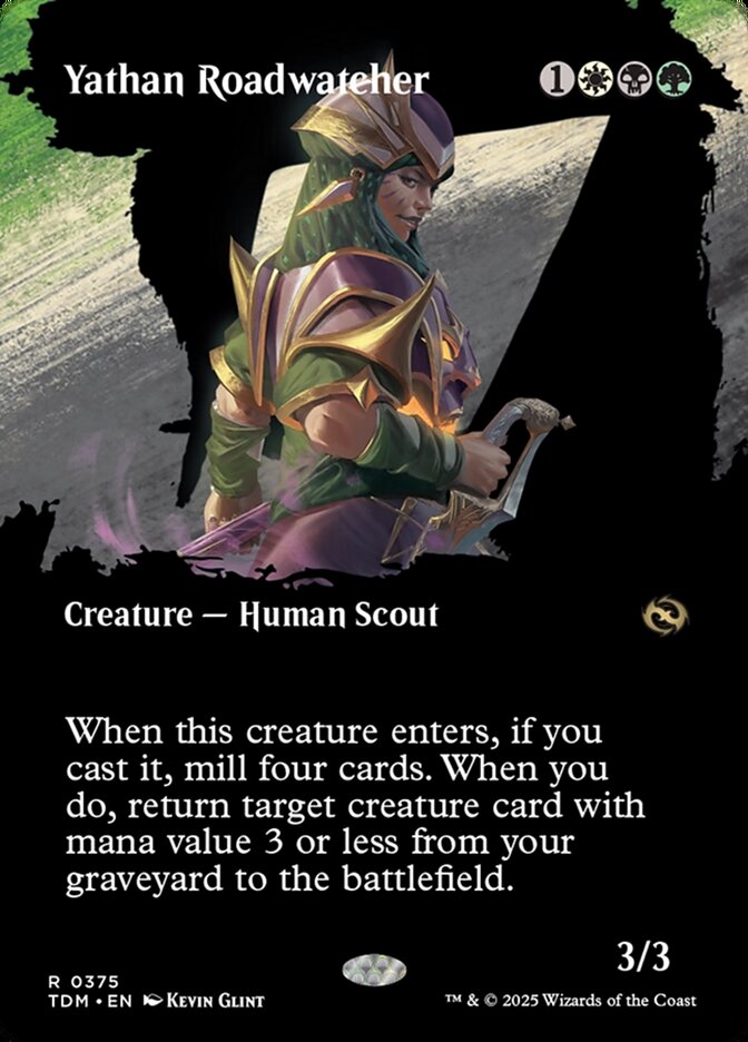 Yathan Roadwatcher - Borderless Clan Showcase - Foil