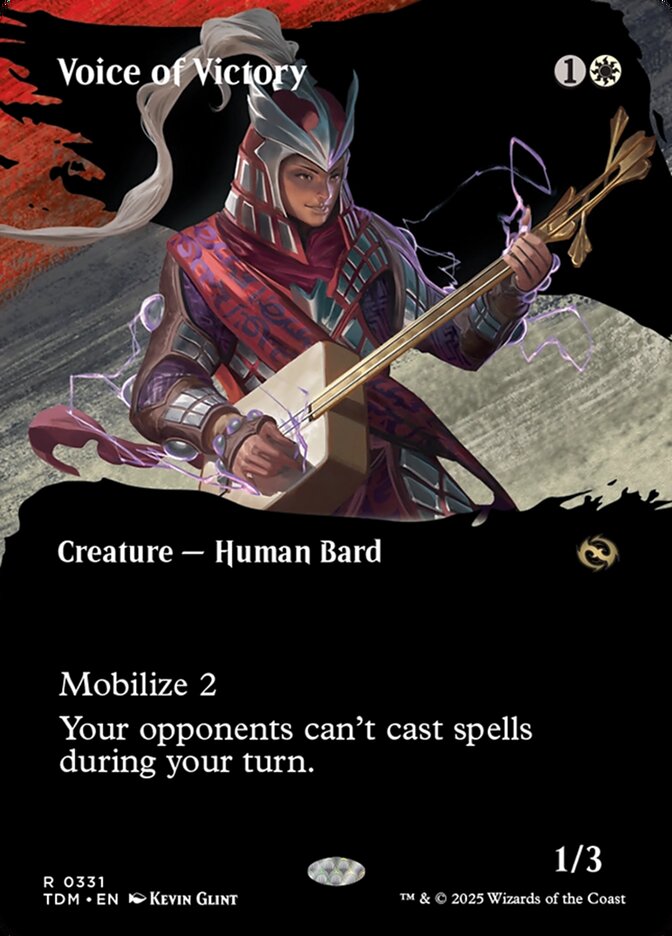 Voice of Victory - Borderless Clan Showcase - Foil