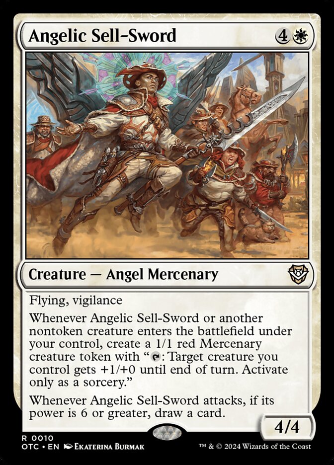 Angelic Sell-Sword - Foil