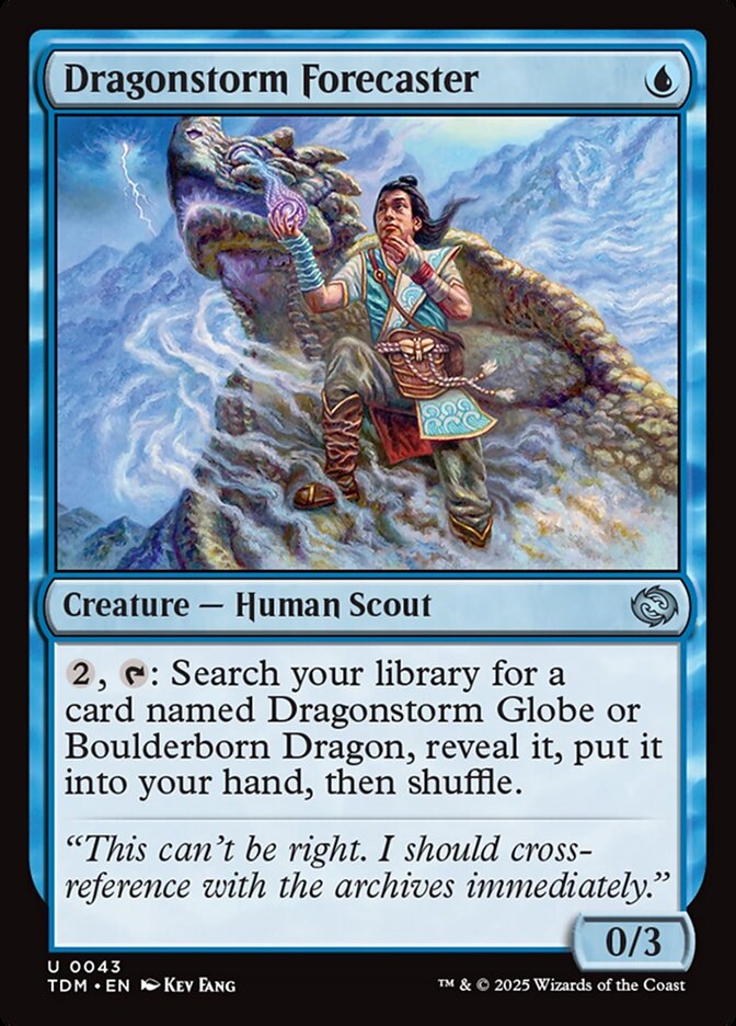 Dragonstorm Forecaster - Foil