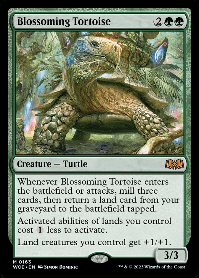 Blossoming Tortoise - Foil