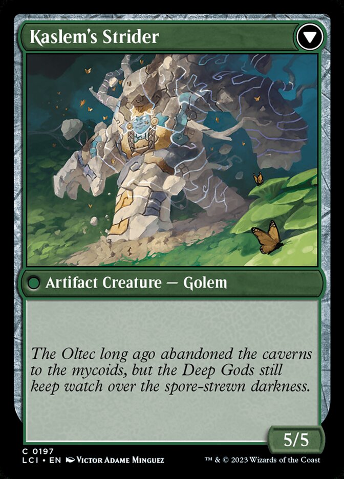 Kaslem's Stonetree // Kaslem's Strider - Foil