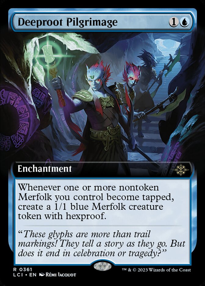 Deeproot Pilgrimage - Extended Art - Foil
