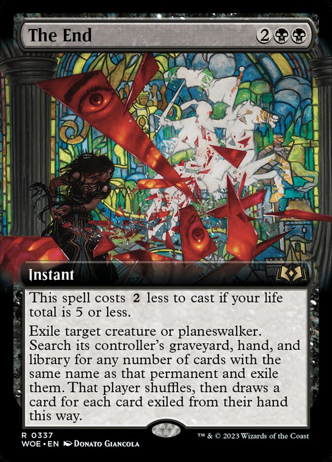 The End - Extended Art - Foil