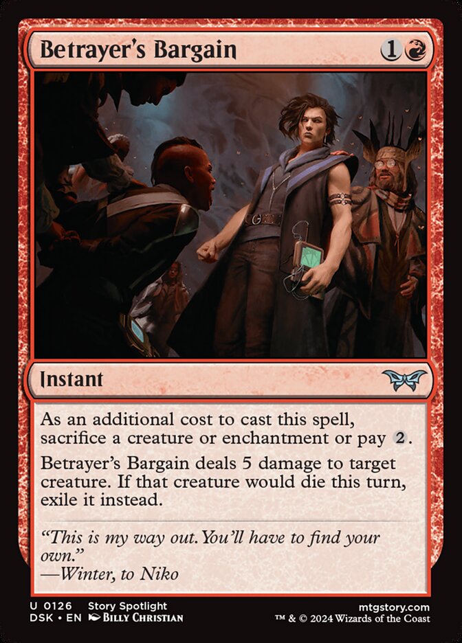 Betrayer's Bargain - Foil