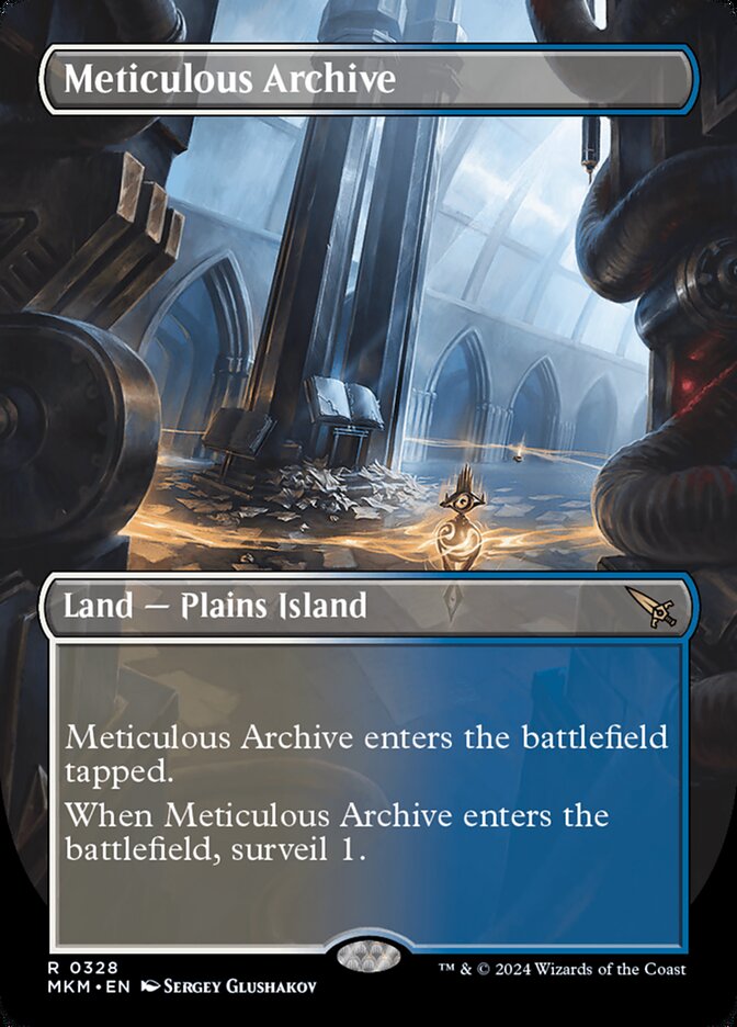 Meticulous Archive - Borderless - Foil