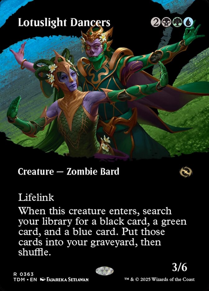 Lotuslight Dancers - Borderless Clan Showcase - Foil