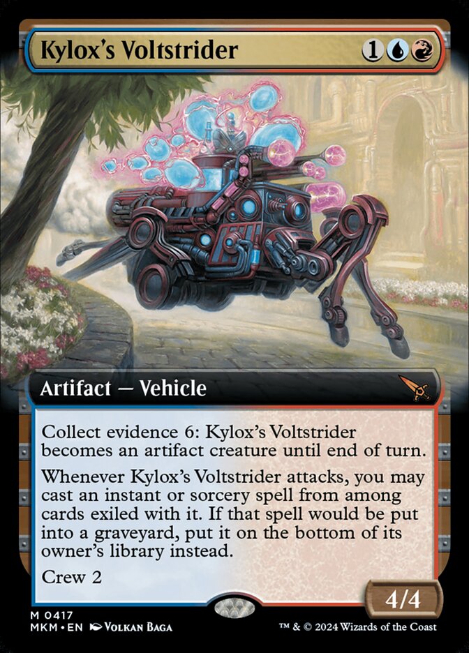 Kylox's Voltstrider - Extended Art - Foil