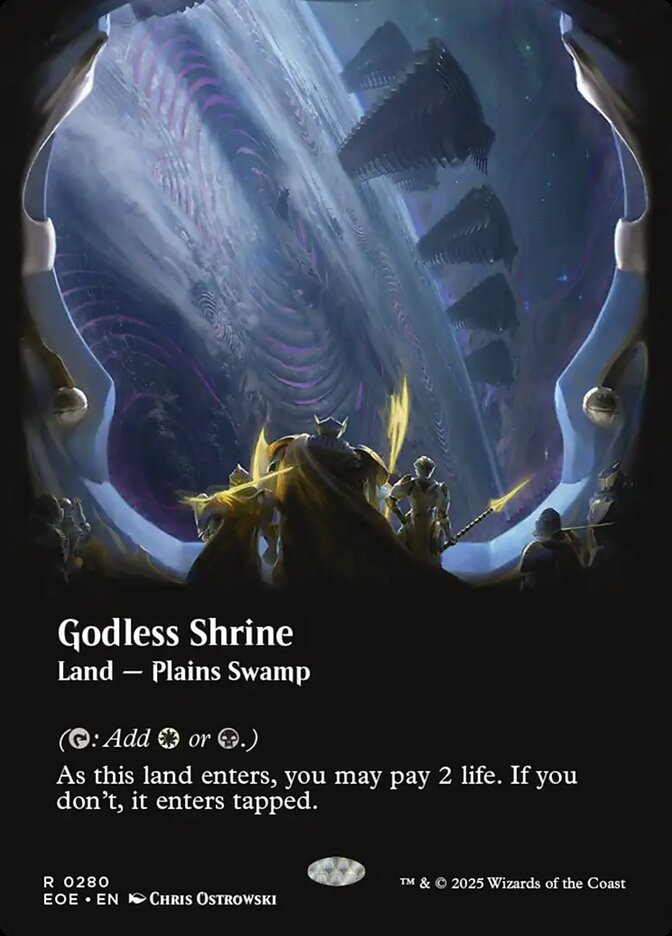 Godless Shrine - Borderless - Foil