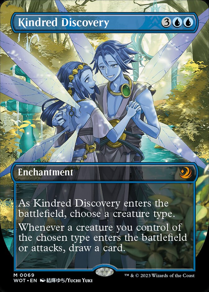 Kindred Discovery - Borderless - Anime - Foil