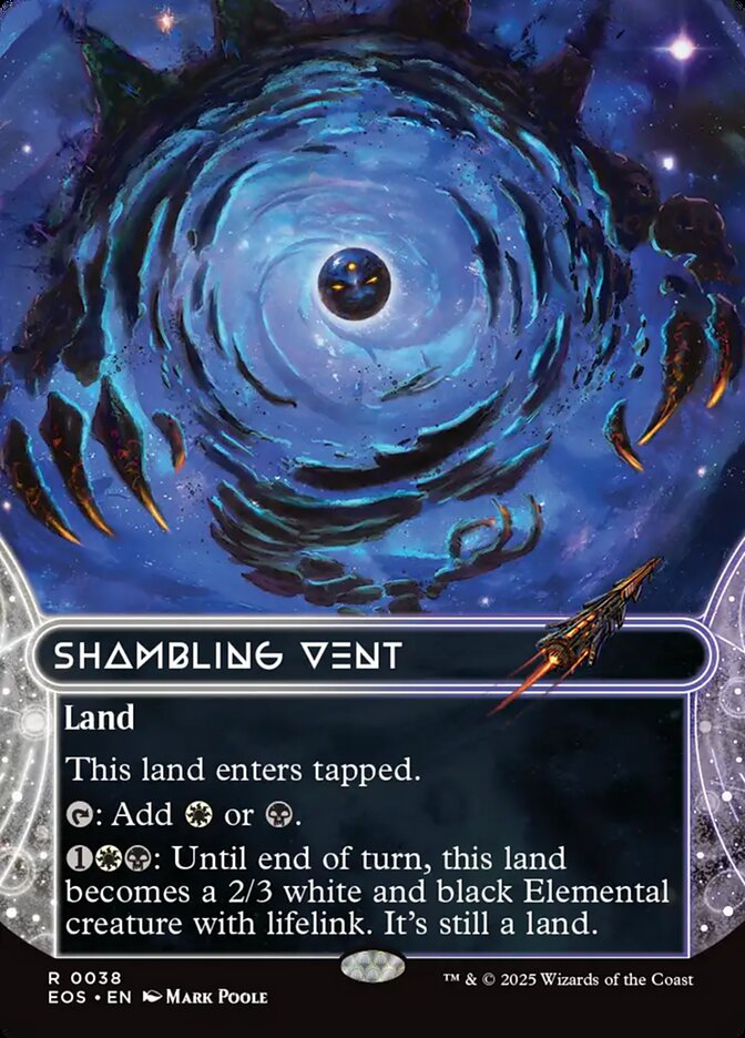 Shambling Vent - Borderless - Foil