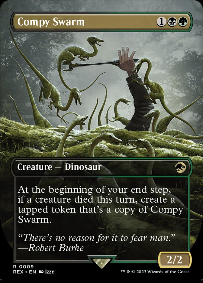 Compy Swarm - Borderless - Foil