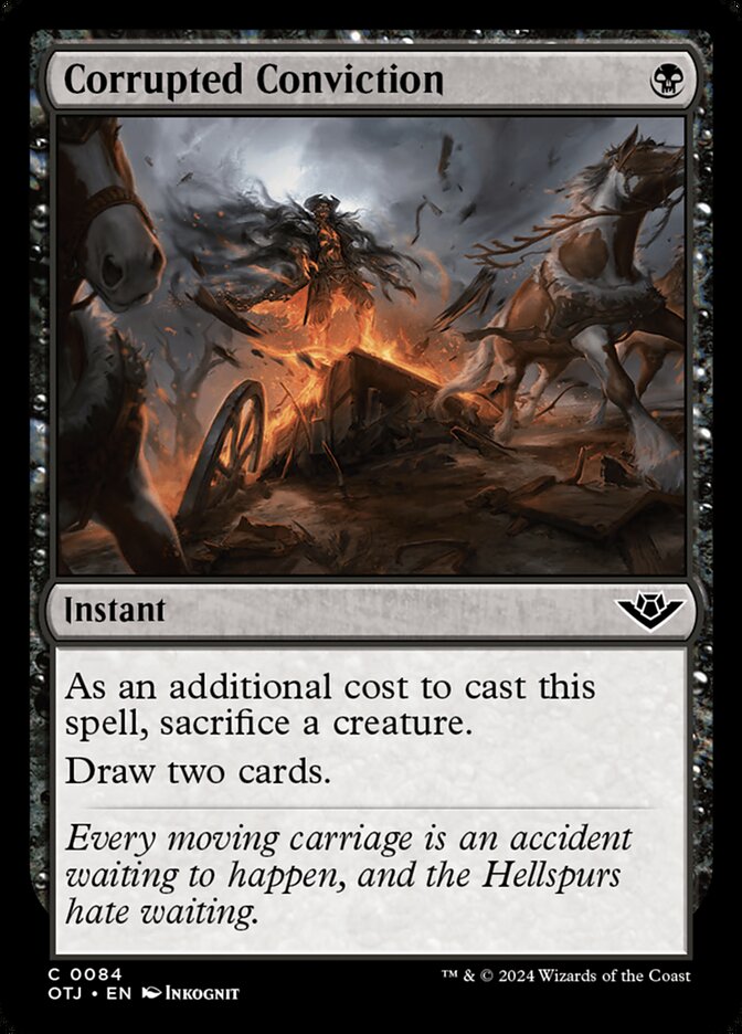 Corrupted Conviction - Foil