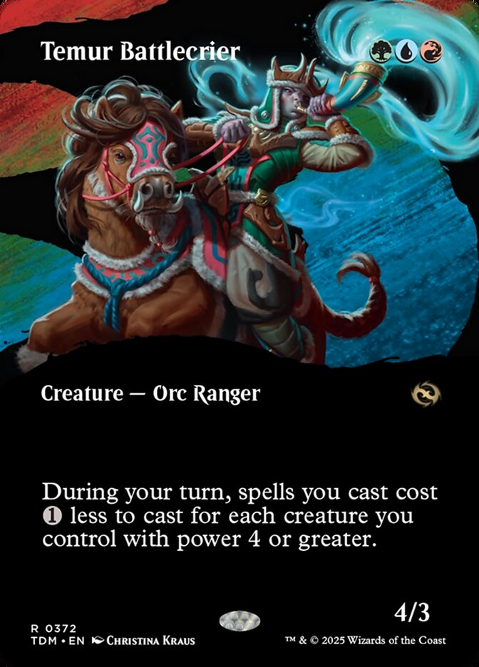 Temur Battlecrier - Borderless Clan Showcase