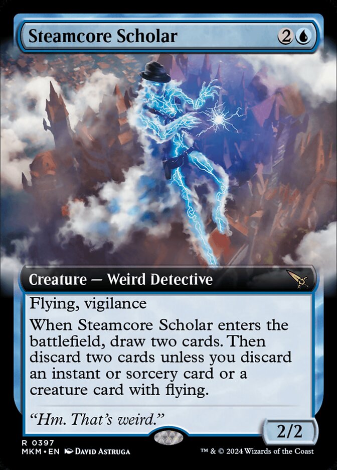 Steamcore Scholar - Extended Art - Foil