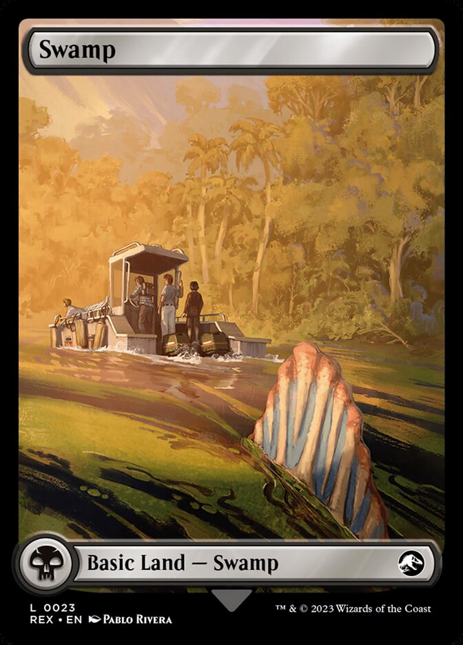 Swamp // Swamp - Full Art - Foil