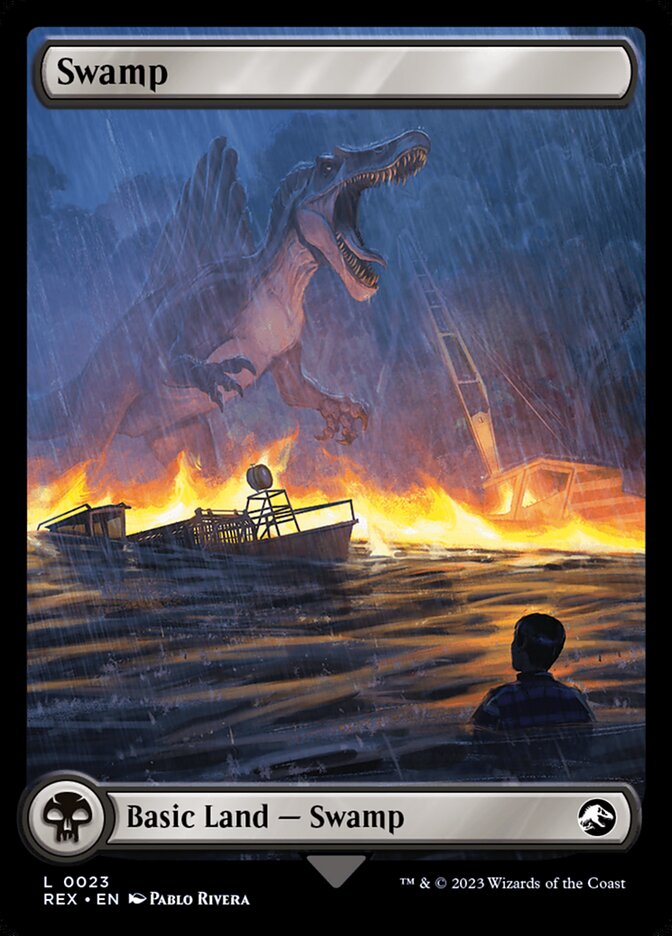 Swamp // Swamp - Full Art - Foil