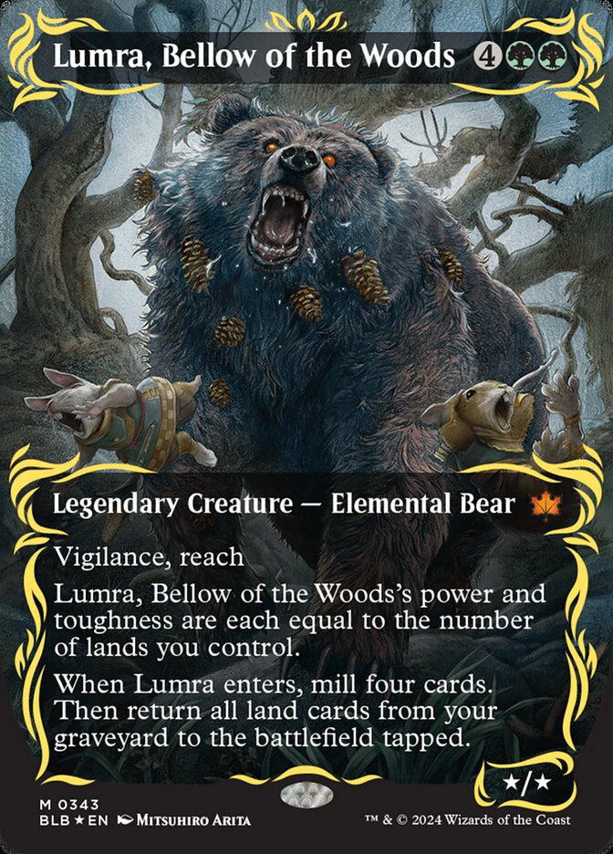 Lumra, Bellow of the Woods - Raised Foil