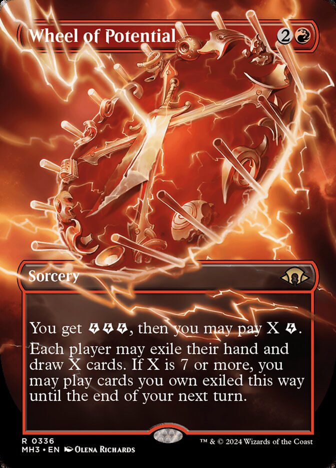 Wheel of Potential - Borderless - Foil
