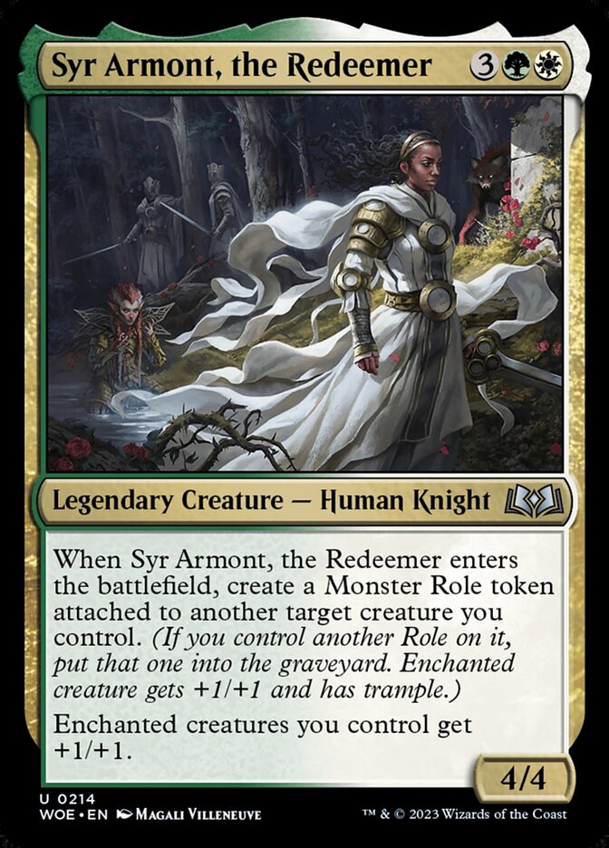 Syr Armont, the Redeemer - Foil