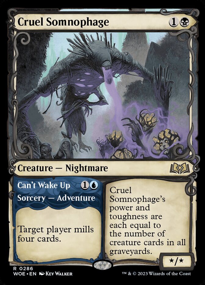 Cruel Somnophage // Can't Wake Up - Showcase - Foil