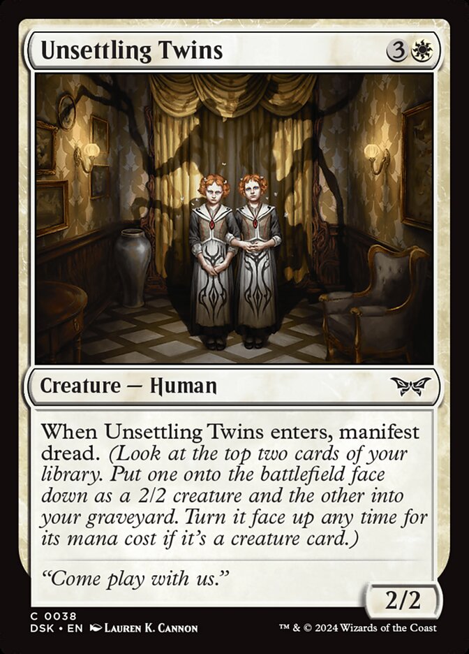 Unsettling Twins - Foil