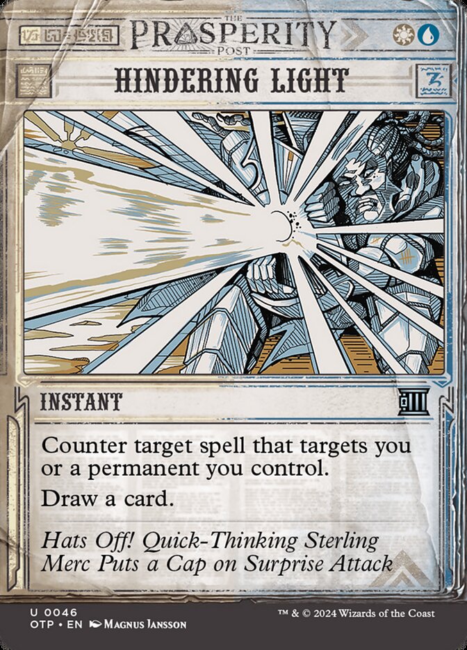 Hindering Light - Prosperity - Foil