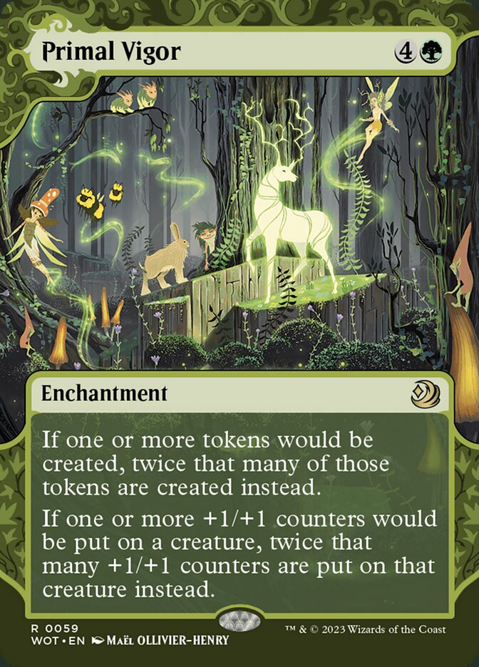 Primal Vigor - Borderless - Foil