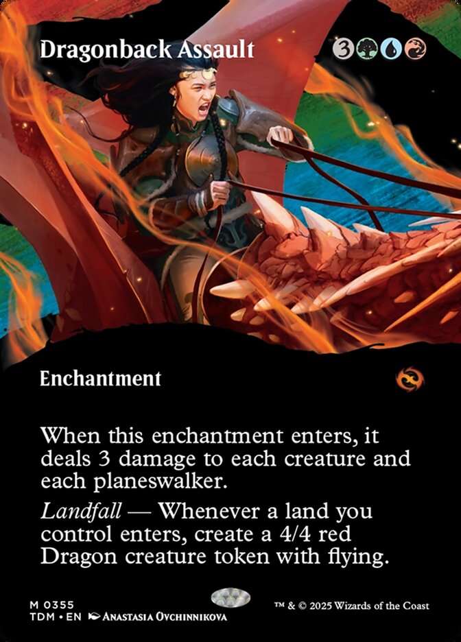 Dragonback Assault - Borderless Clan Showcase - Foil