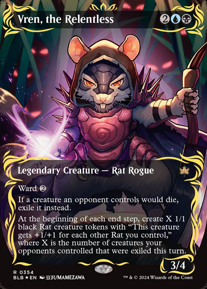 Vren, the Relentless - Raised Foil