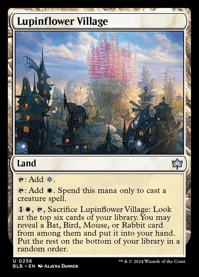 Lupinflower Village - Foil