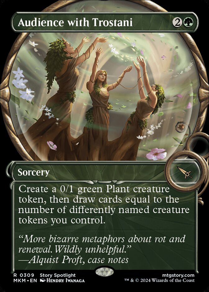Audience with Trostani - Magnified - Foil