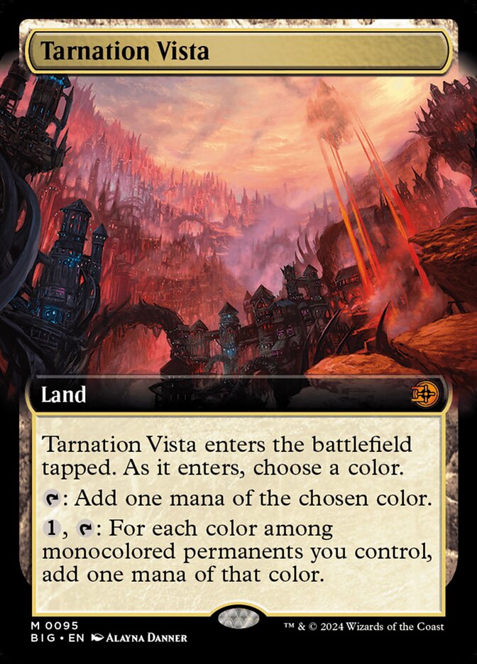 Tarnation Vista - Extended Art - Foil