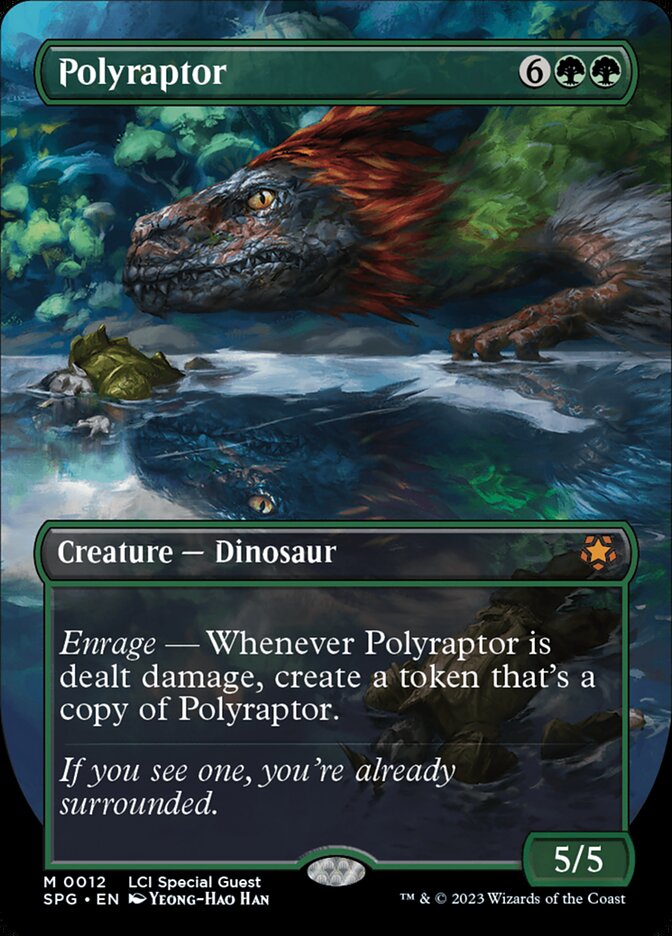 Polyraptor - Borderless