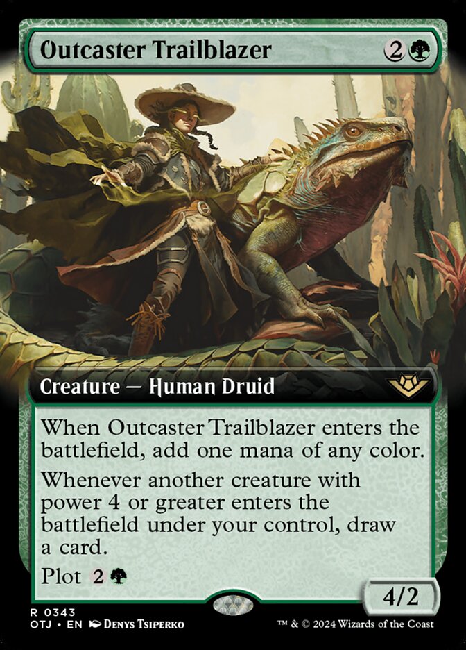 Outcaster Trailblazer - Extended Art - Foil