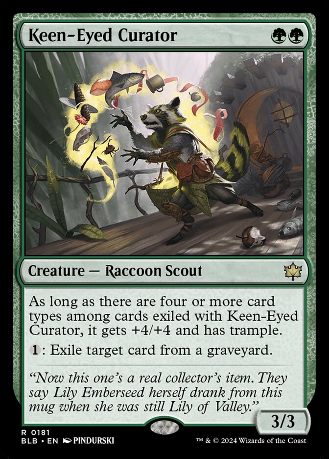 Keen-Eyed Curator - Foil