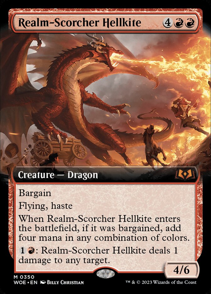 Realm-Scorcher Hellkite - Extended Art - Foil