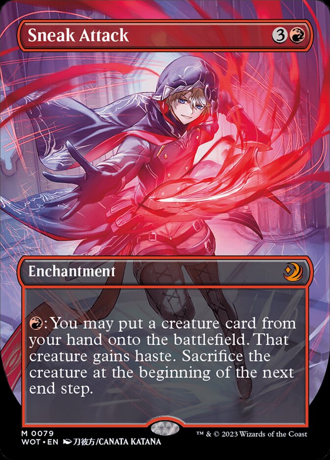 Sneak Attack - Borderless - Anime - Foil