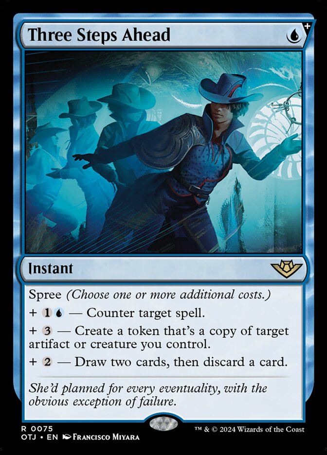 Three Steps Ahead - Foil