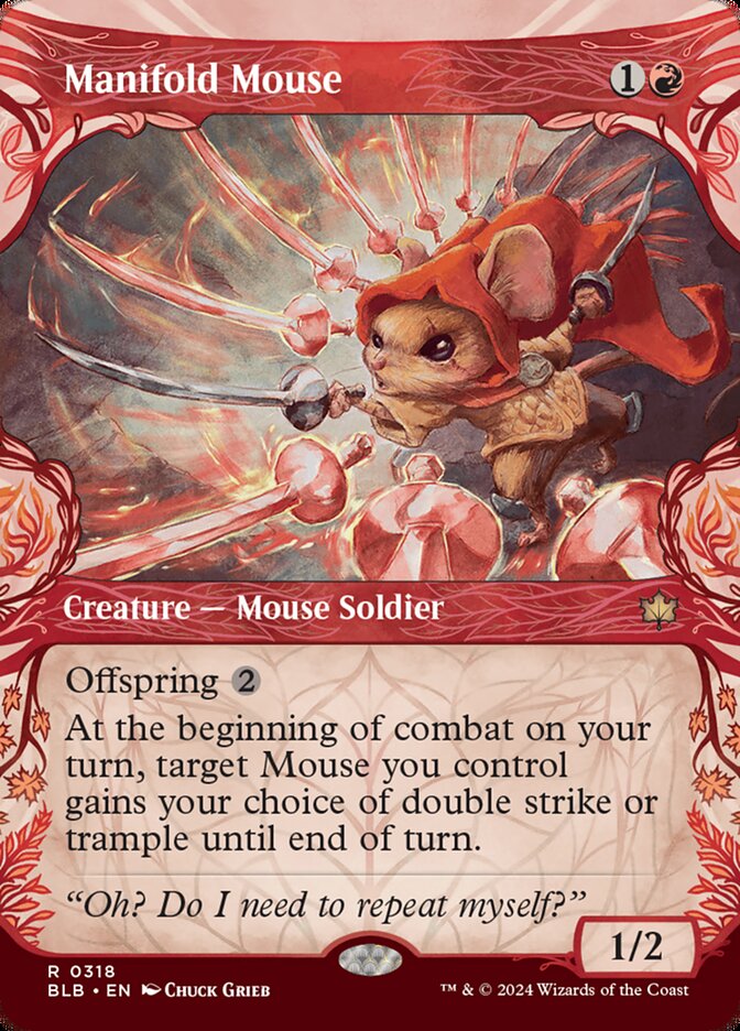 Manifold Mouse - Showcase - Foil