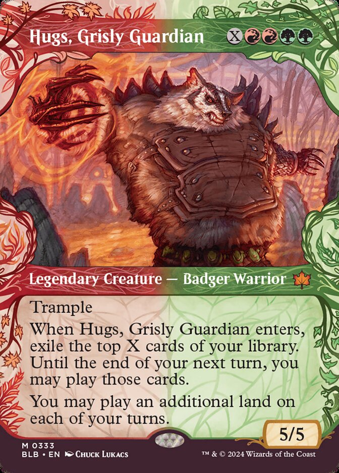 Hugs, Grisly Guardian - Foil