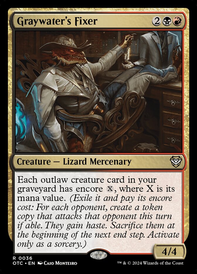 Graywater's Fixer - Foil