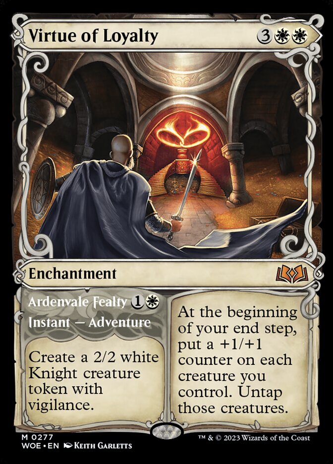 Virtue of Loyalty // Ardenvale Fealty - Showcase - Foil