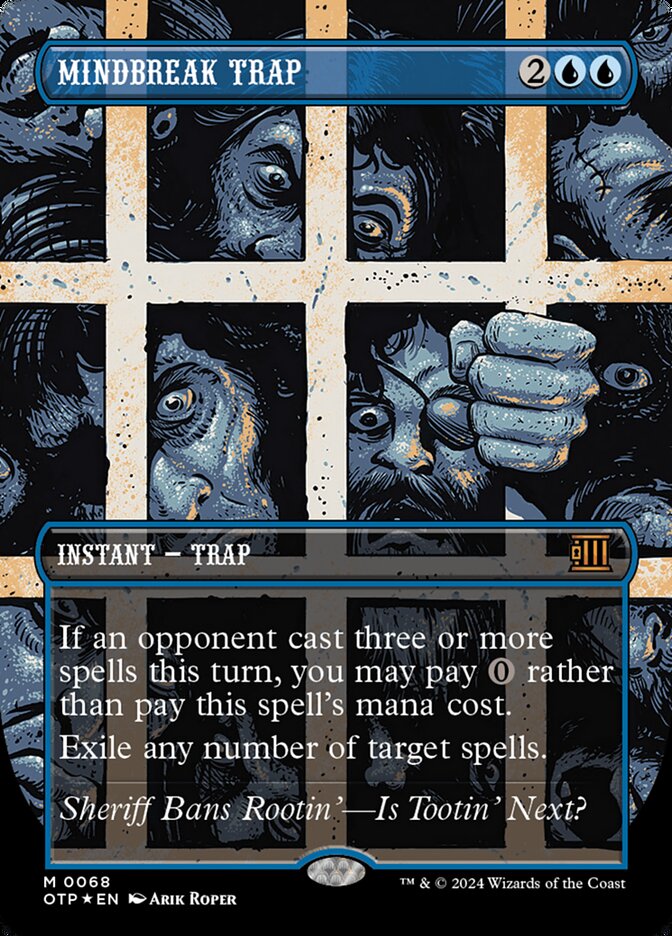 Mindbreak Trap - Textured - Foil